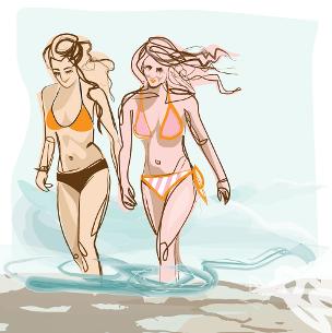beach girls