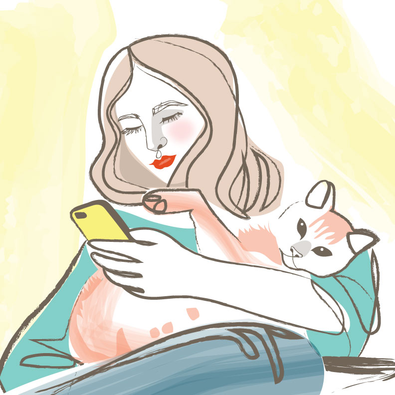 cats and social media